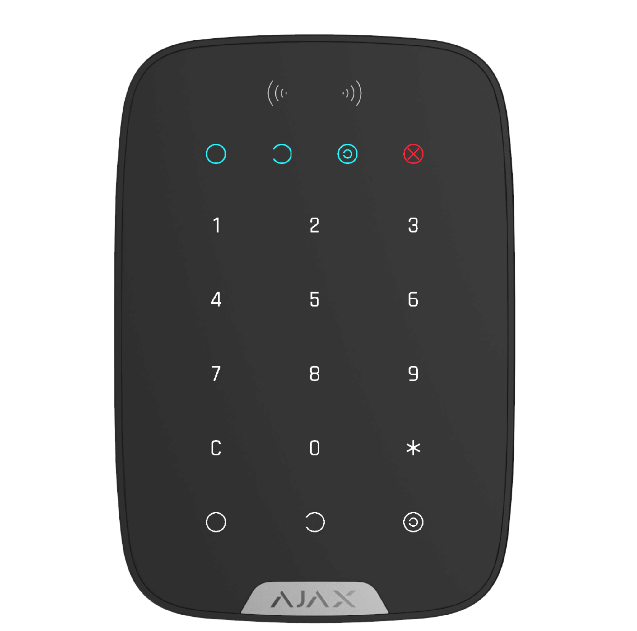 Ajax KeyPad Plus | With Tag Functionality | Ajax Security – Alarmwizards